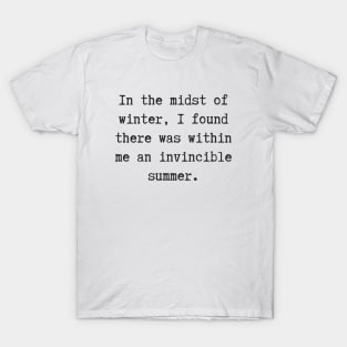 An Invincible Summer T-Shirt